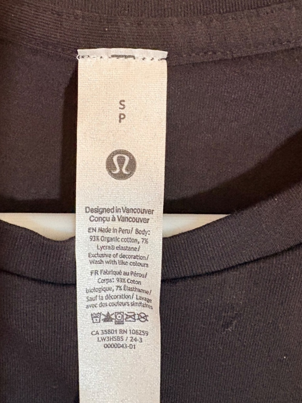 Lululemon Love Organic Cotton Straight-Hem Crewneck T-Shirt - Picture 4 of 5